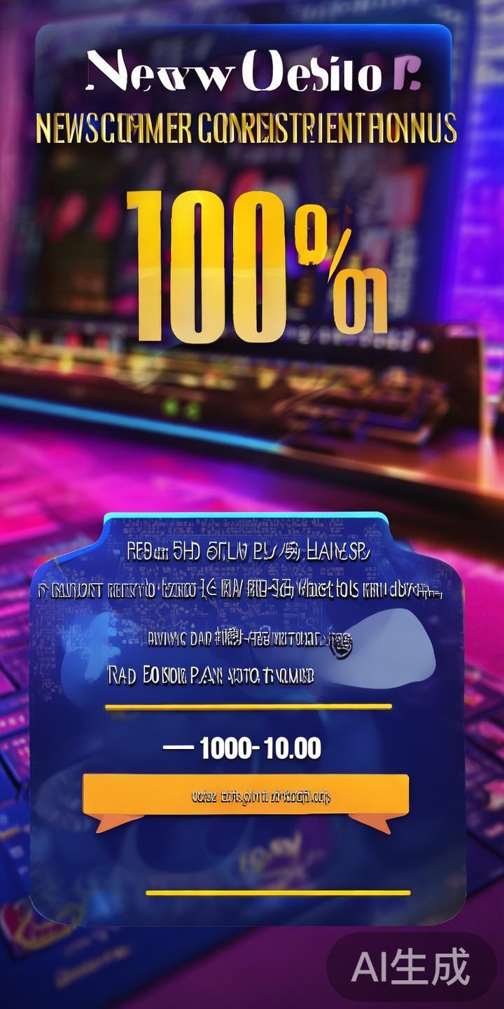 澳门金沙威尼斯博彩平台全方位介绍及最新优惠活动大汇总 新手注册优惠
新注册用户可以享受高达100%的存